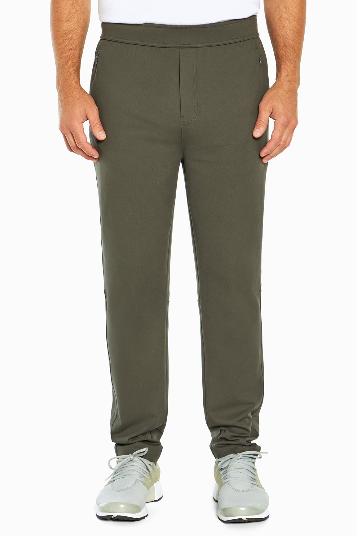 Balance Collection For Men Commuter Pant, alternate angle view, showing visible design features and texture of the durable stretch fabric..