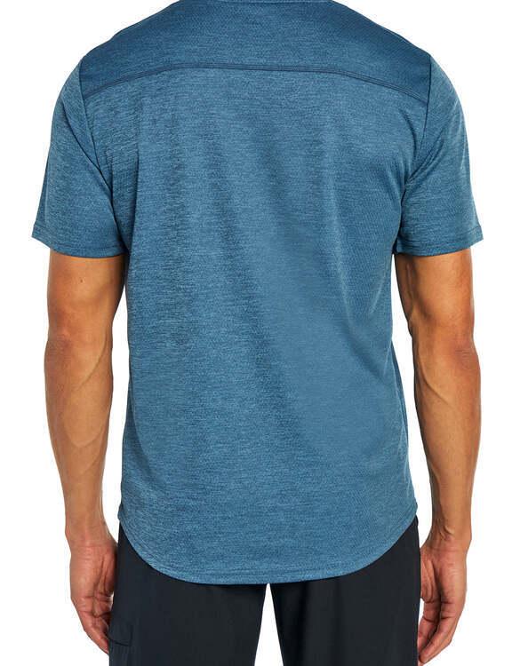 Balance Collection For Men Base Tee, alternate angle view, showing visible design features and texture of the soft knit fabric..