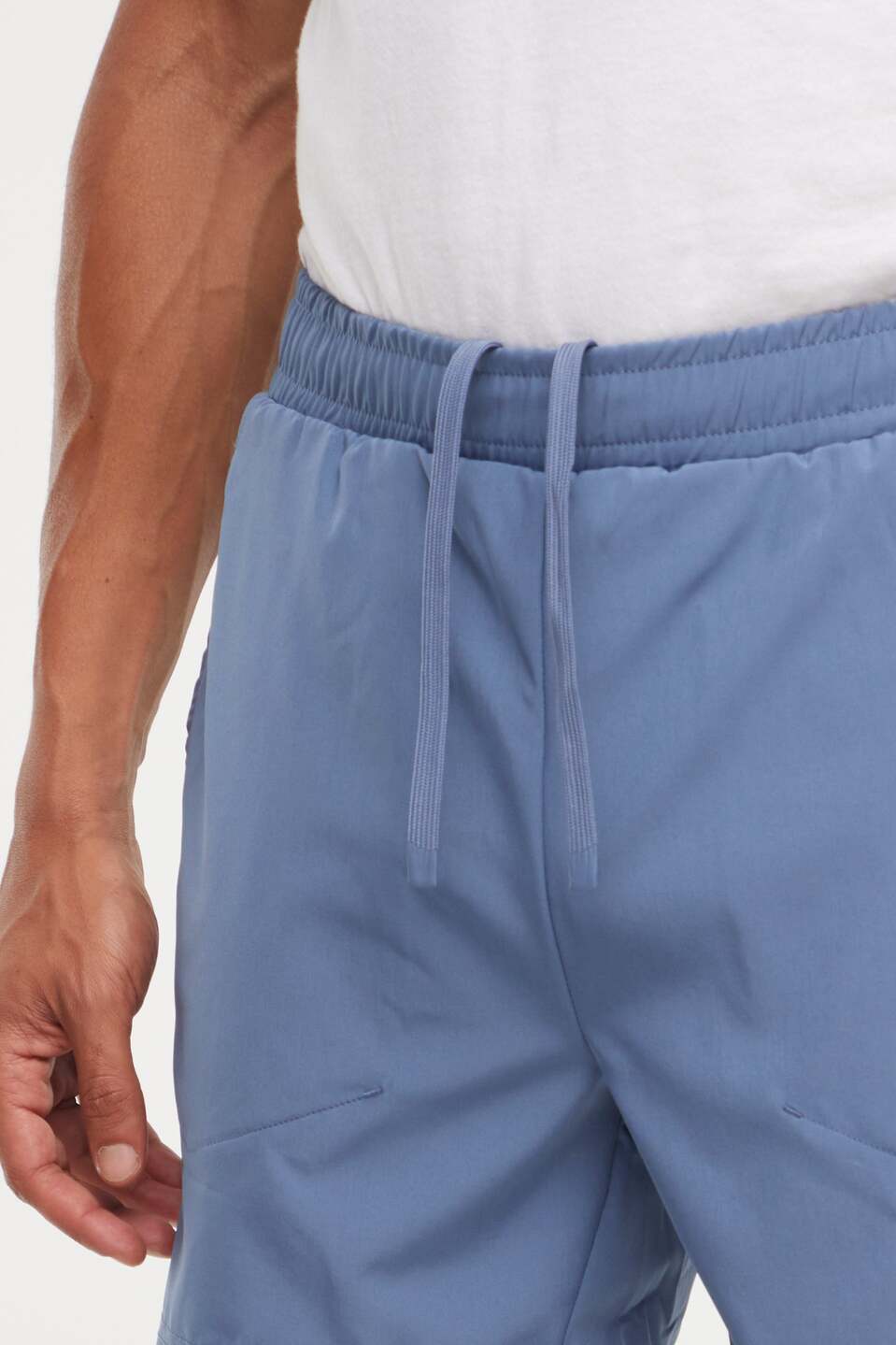 Balance Collection For Men Pablo Short, close-up view of fabric and stitching, showing visible design features and texture of the soft knit fabric..