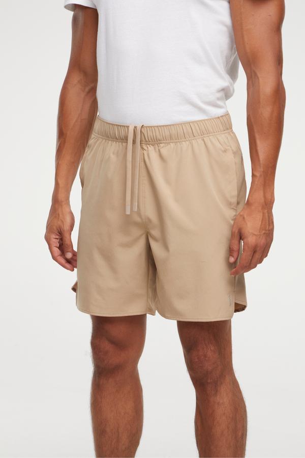 Balance Collection For Men Freddie Short, alternate angle view, showing visible design features and texture of the soft knit fabric..
