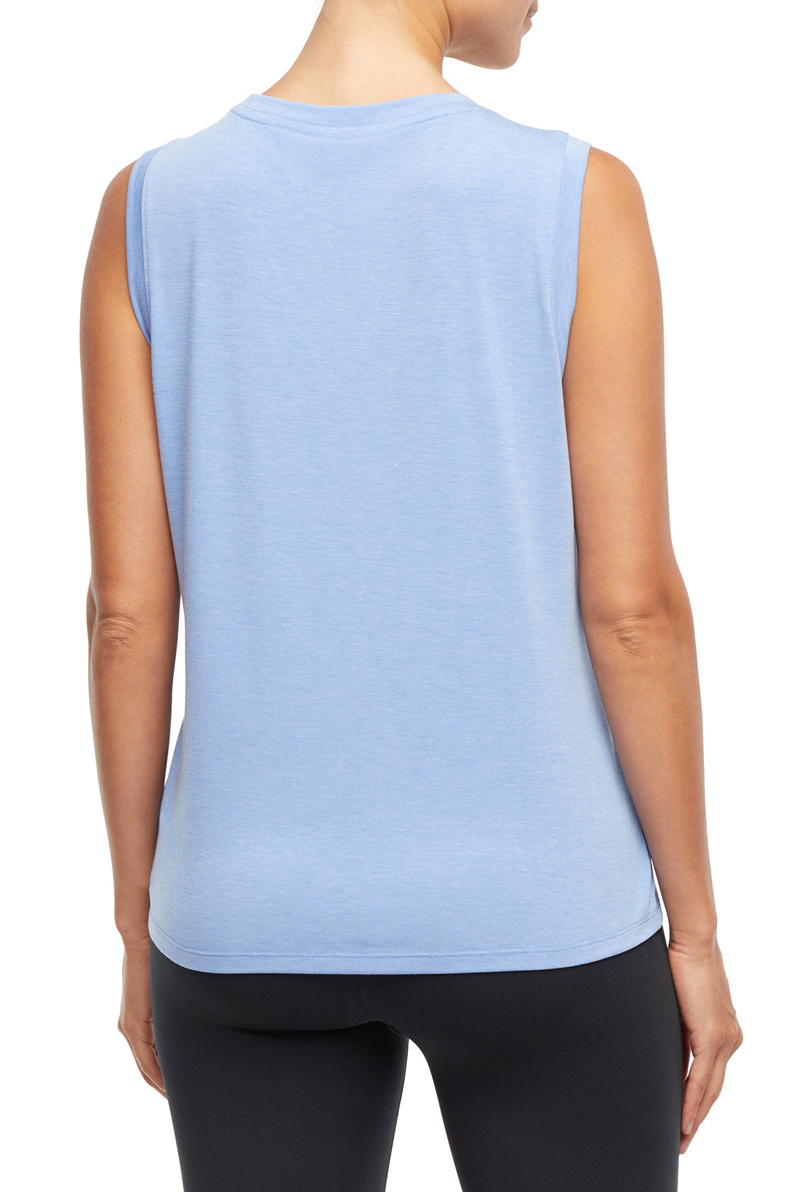 Ana Tank, alternate angle view, showing visible design features and texture of the soft knit fabric..
