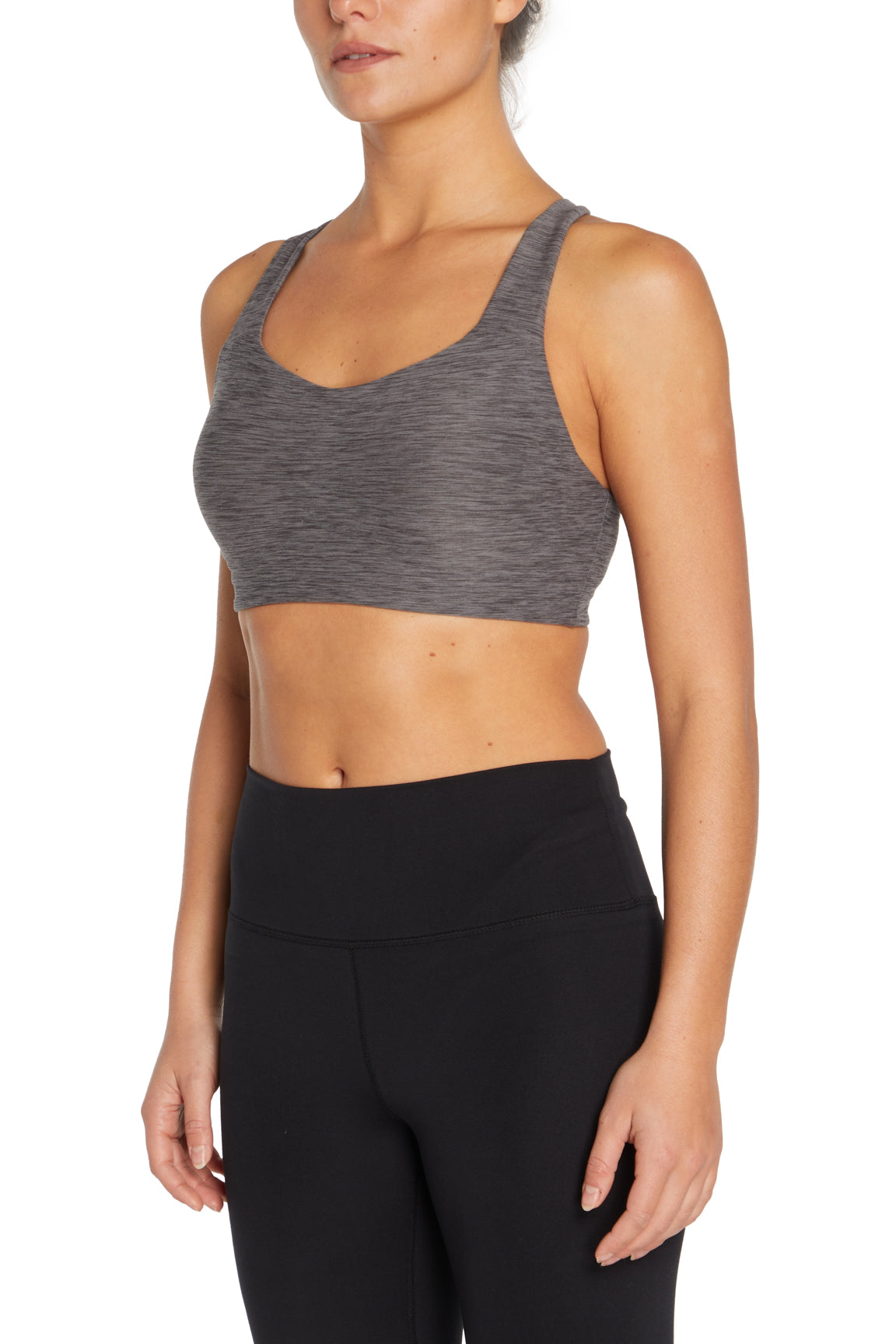 Willow Molded Bra, alternate angle view, showing visible design features and texture of the soft knit fabric..