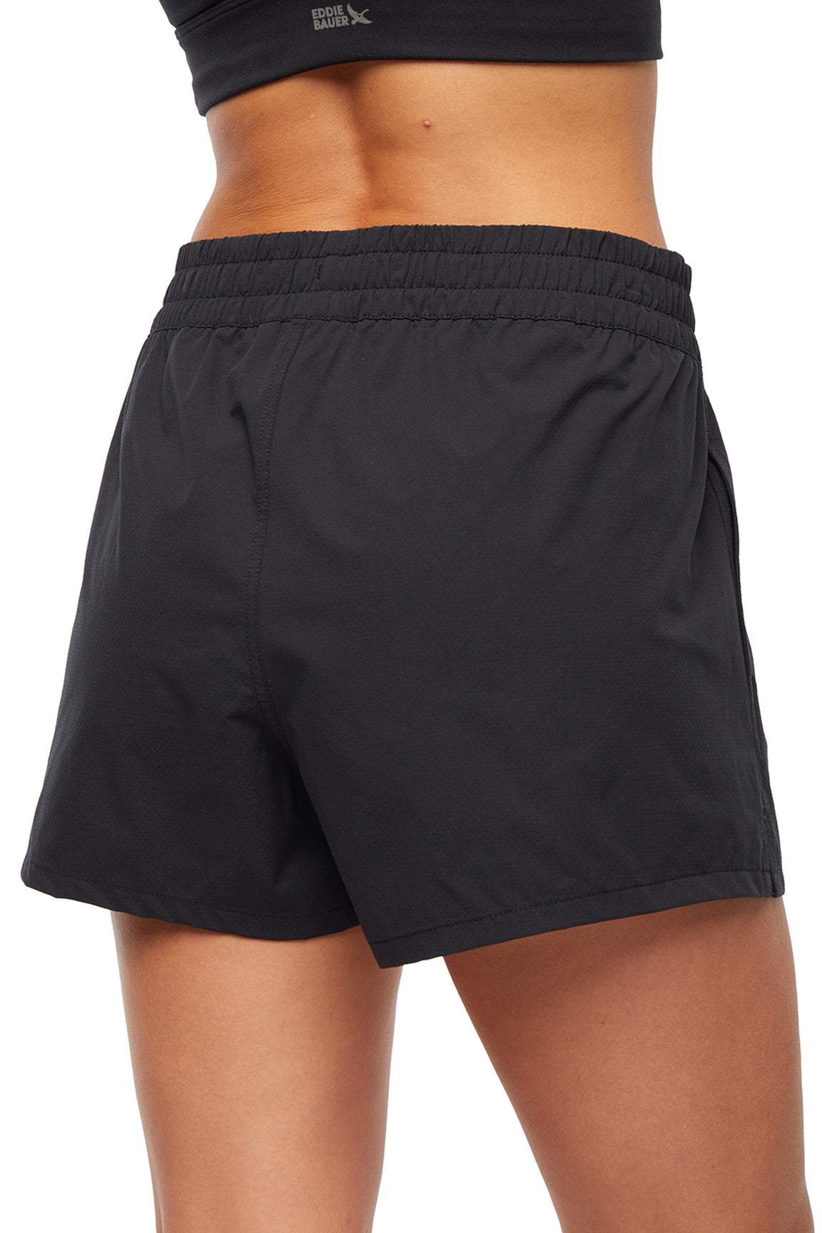 Cassidy Woven Short, alternate angle view, showing visible design features and texture of the soft knit fabric..