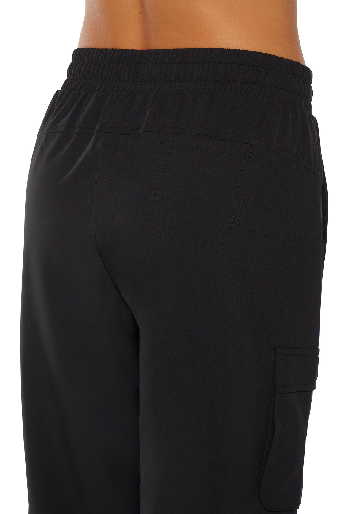 Eve Lined Pant, alternate angle view, showing visible design features and texture of the durable stretch fabric..