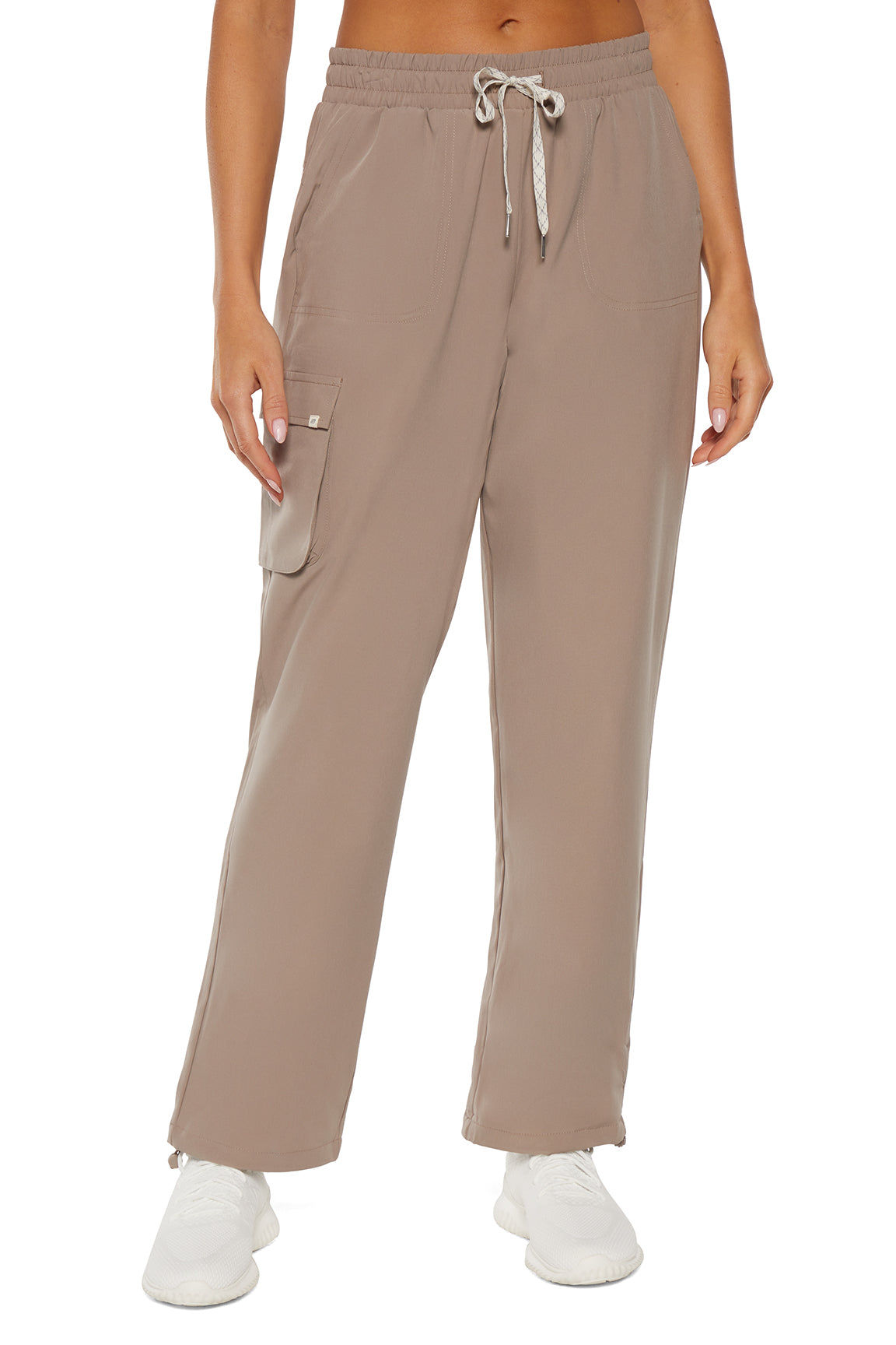 Eve Lined Pant, alternate angle view, showing visible design features and texture of the durable stretch fabric..