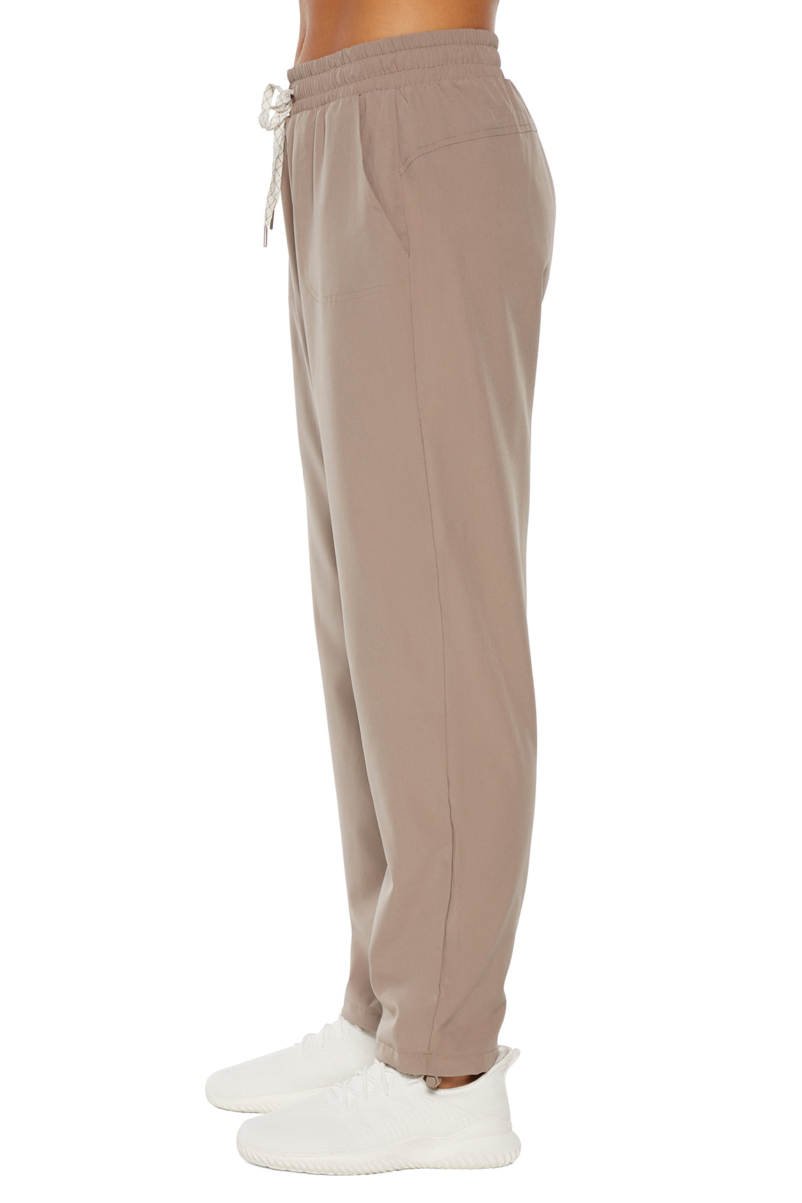 Eve Lined Pant, alternate angle view, showing visible design features and texture of the durable stretch fabric..