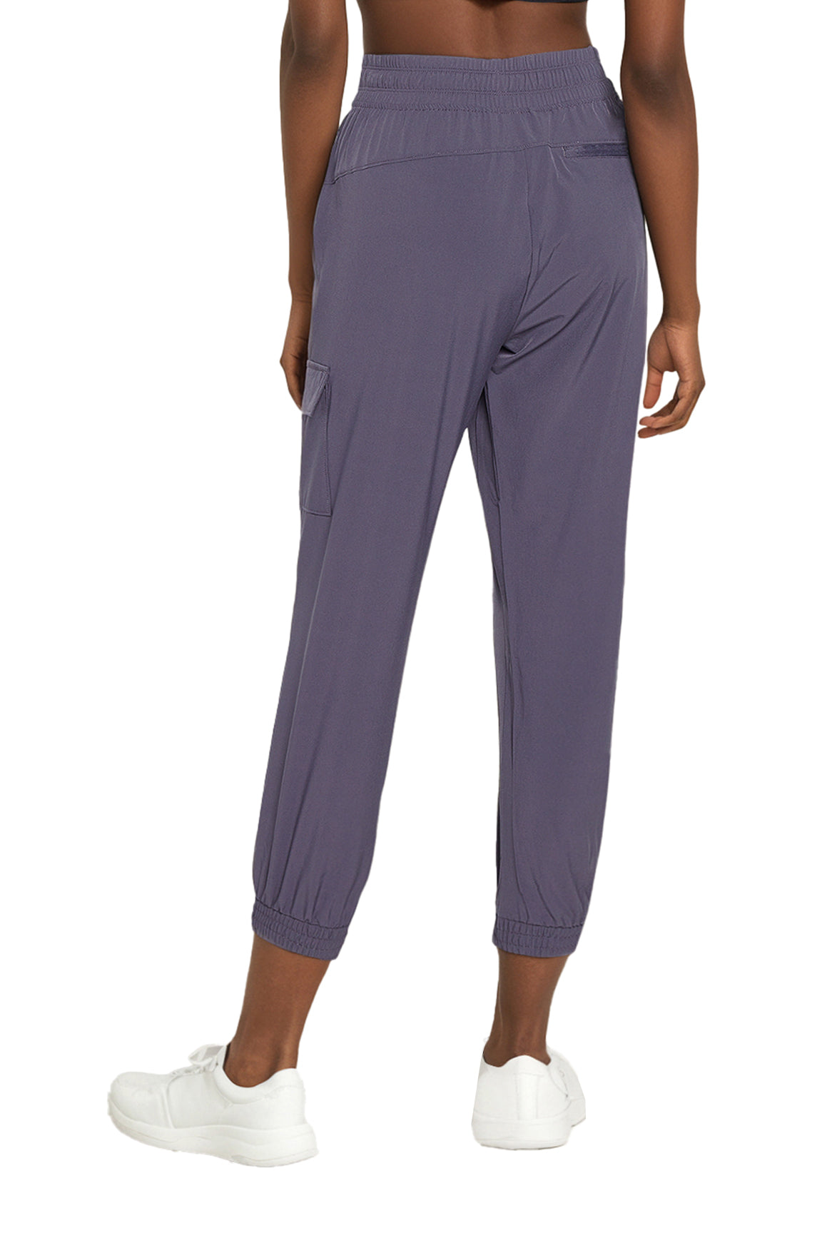 Emma Jogger, alternate angle view, showing visible design features and texture of the soft knit fabric..