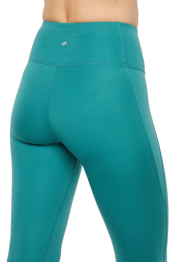 Annie Mesh Tight Ankle Legging, alternate angle view, showing visible design features and texture of the stretch knit fabric..