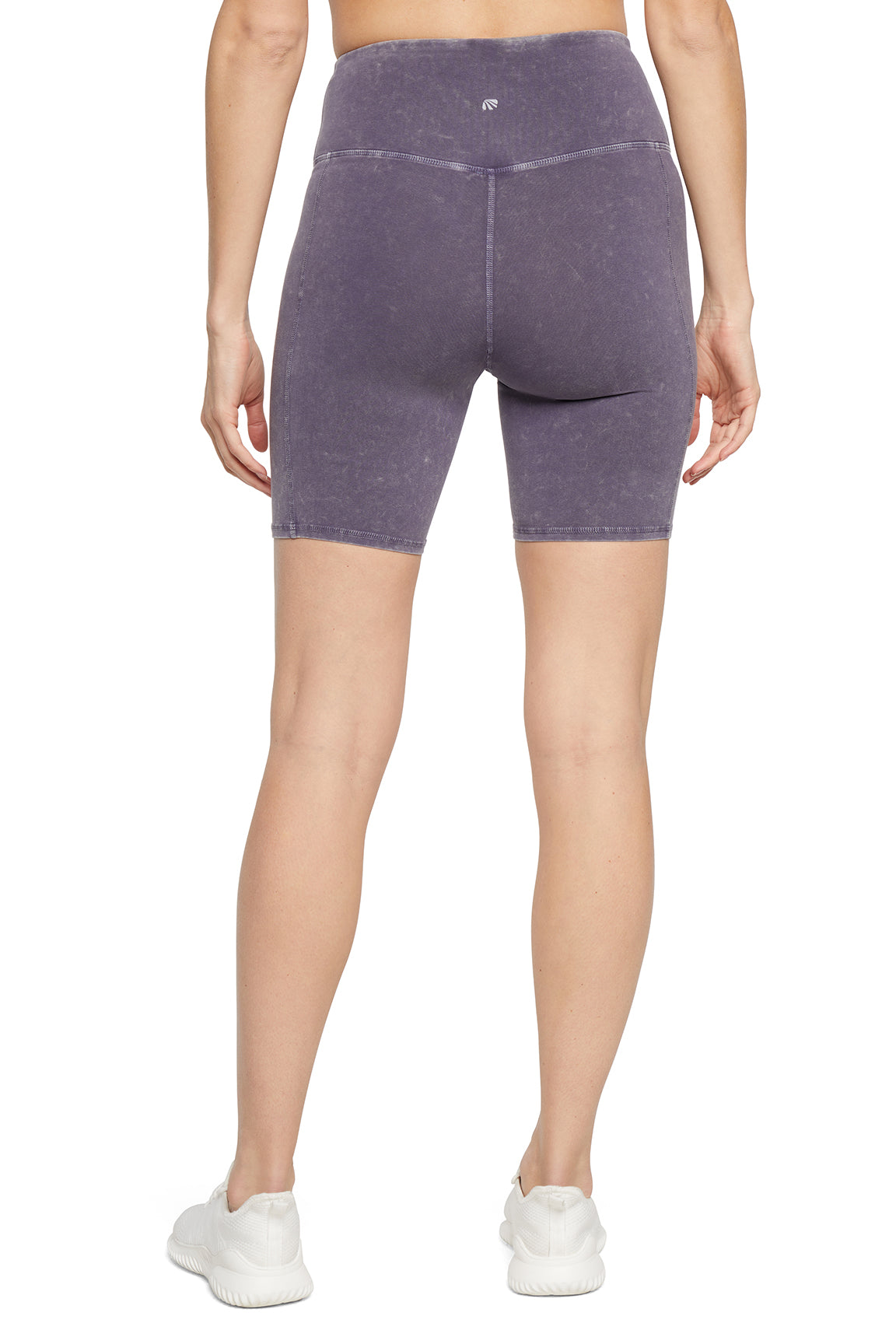 Cora Bermuda, alternate angle view, showing visible design features and texture of the soft knit fabric..