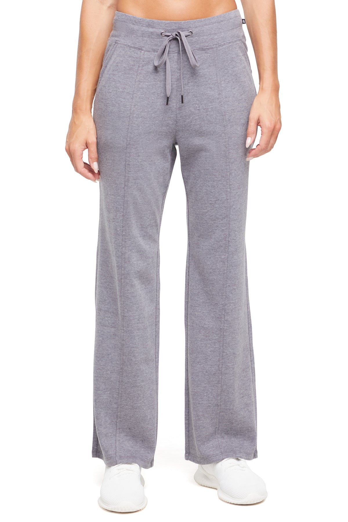 Lyla Pant, alternate angle view, showing visible design features and texture of the durable stretch fabric..