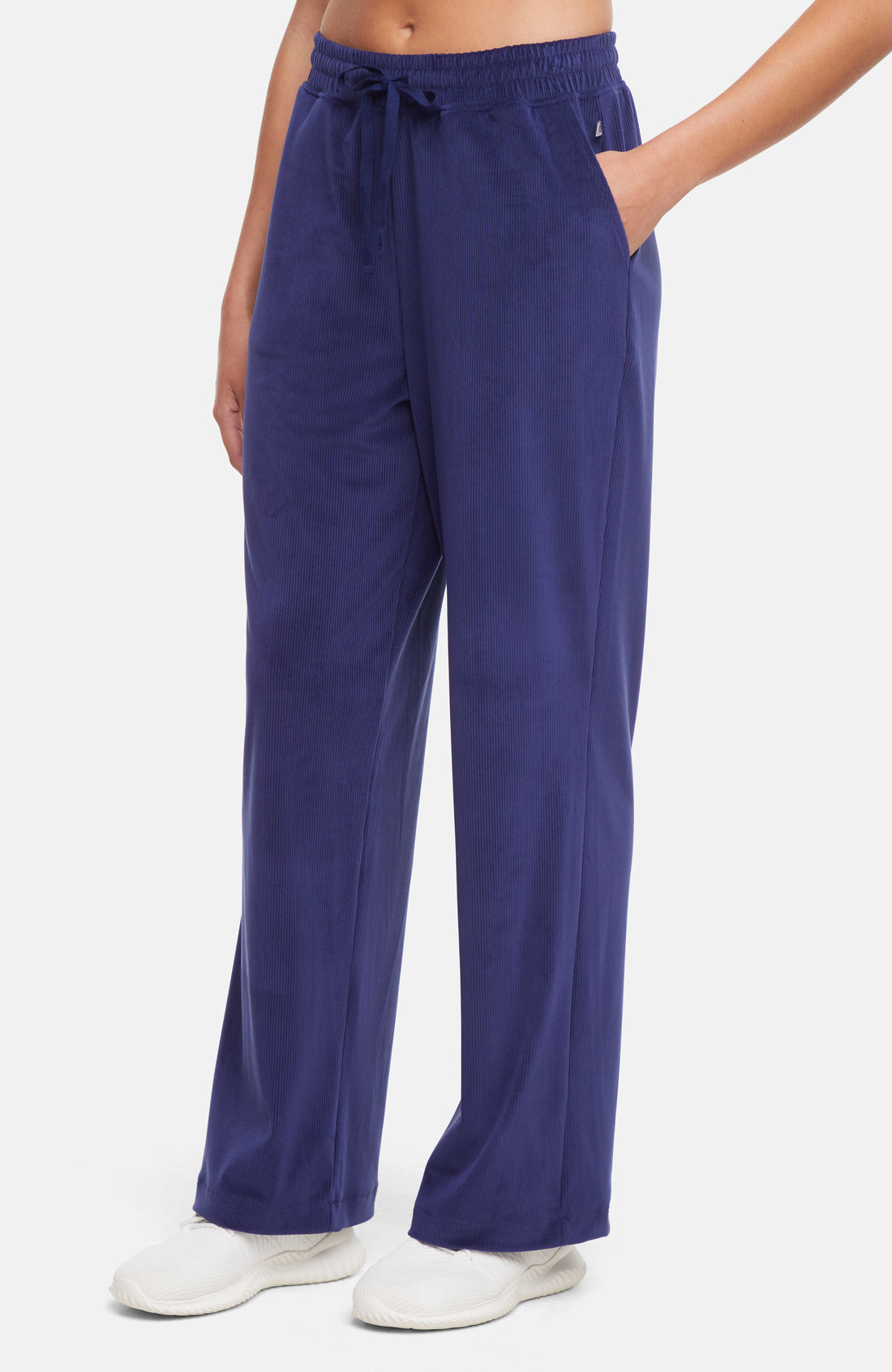 Stormi Pant, front view, showing visible design features and texture of the durable stretch fabric..