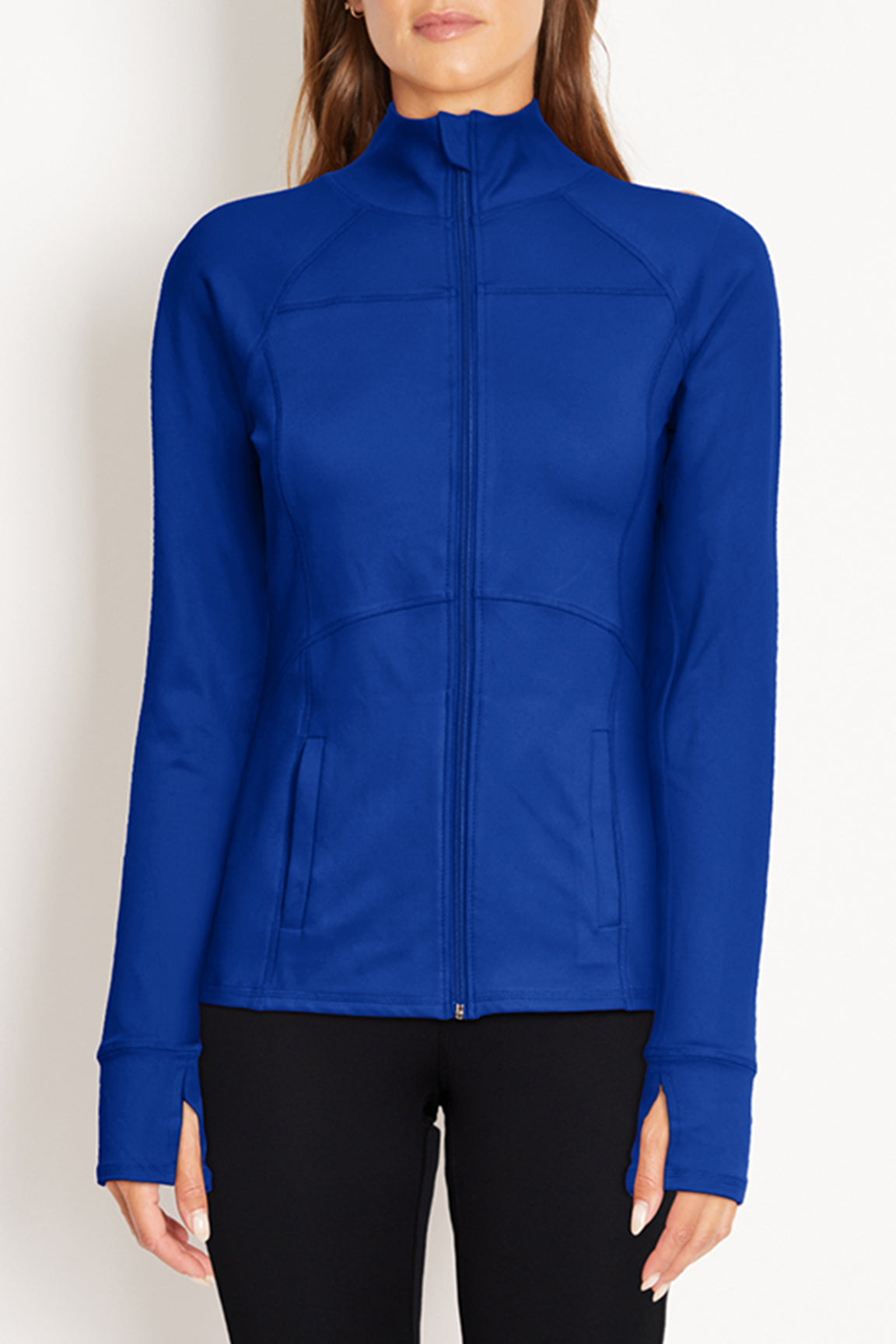 Revival Jacket, alternate angle view, showing visible design features and texture of the smooth woven fabric..