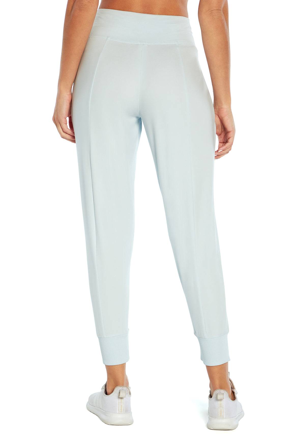 Mona Jogger, alternate angle view, showing visible design features and texture of the soft knit fabric..