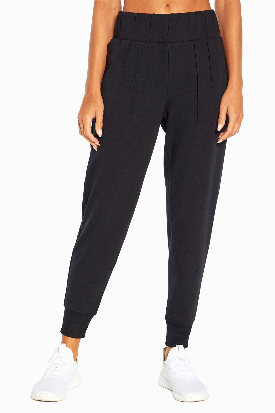 Palmer Fleece Jogger, alternate angle view, showing visible design features and texture of the soft knit fabric..