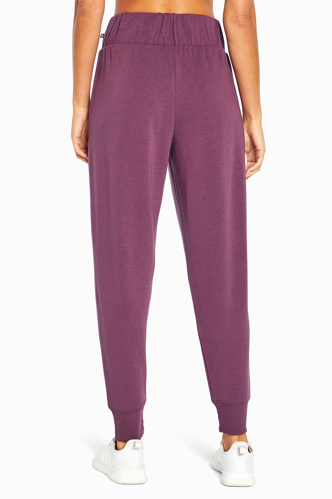 Palmer Fleece Jogger, alternate angle view, showing visible design features and texture of the soft knit fabric..