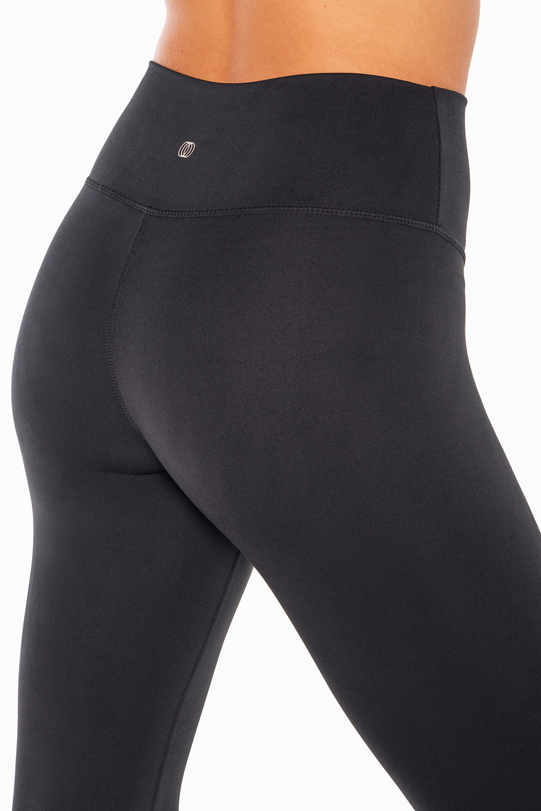 Black 27'' Pocket Ponte Tummy-Control Leggings - Women. Marika. X-Large