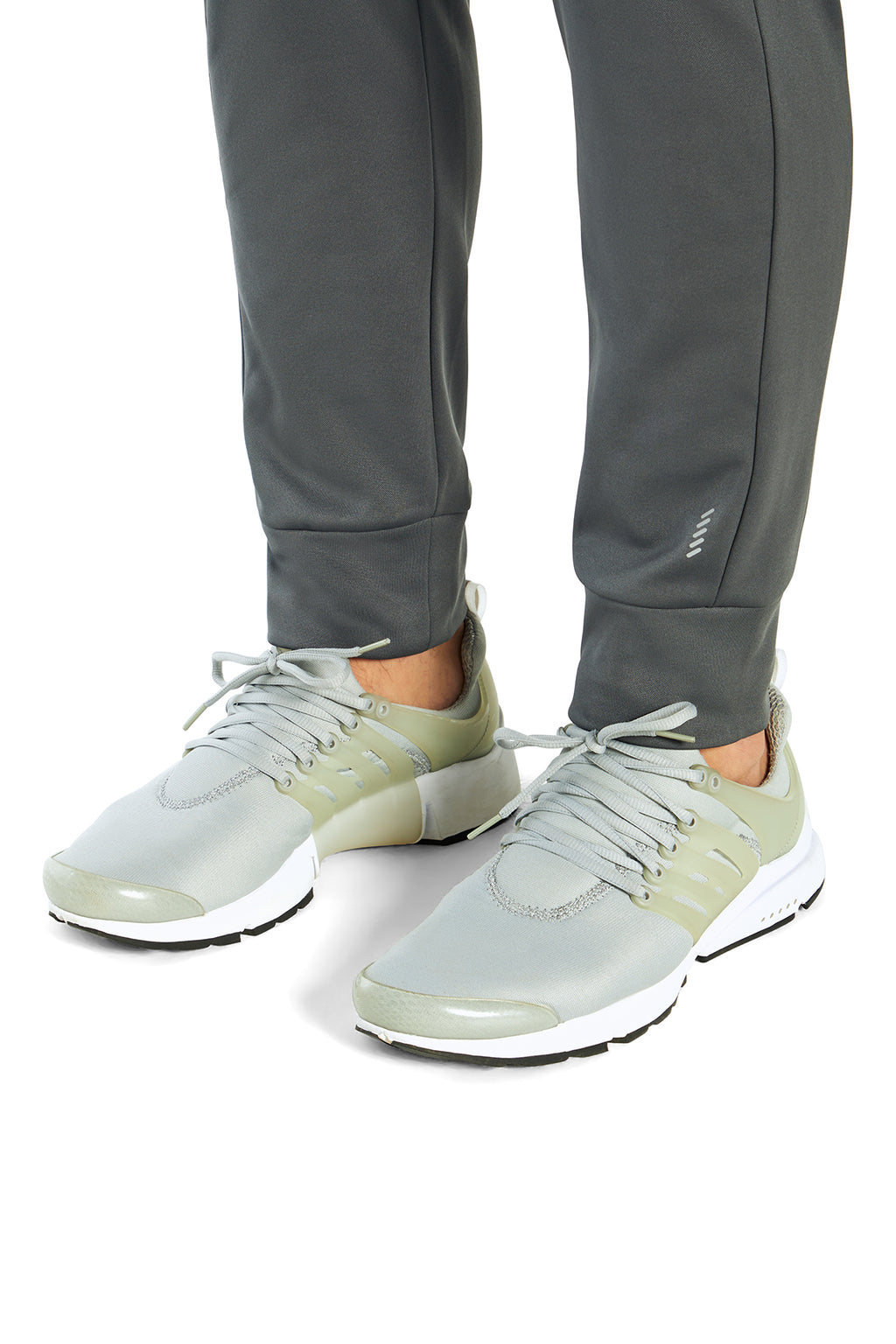 Balance Collection For Men Tevin Jogger, alternate angle view, showing visible design features and texture of the soft knit fabric.. #color_iron-gate