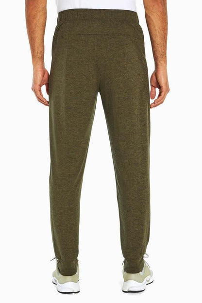 Balance Collection For Men Oscar Jogger, alternate angle view, showing visible design features and texture of the soft knit fabric.. 