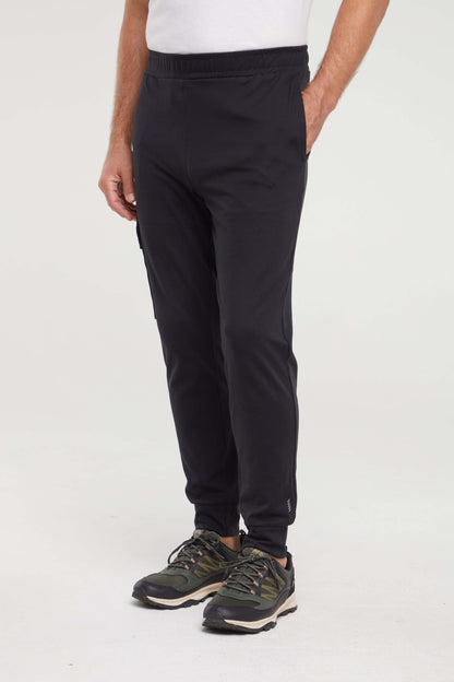 Balance Collection For Men Benjamin Jogger, alternate angle view, showing visible design features and texture of the soft knit fabric.. 