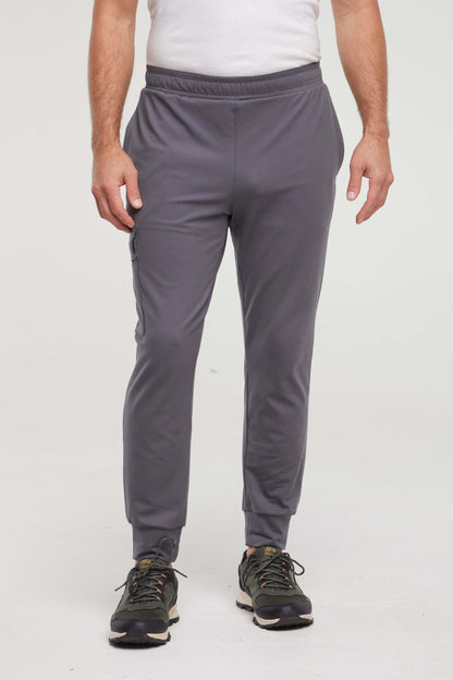 Balance Collection For Men Benjamin Jogger, alternate angle view, showing visible design features and texture of the soft knit fabric.. 