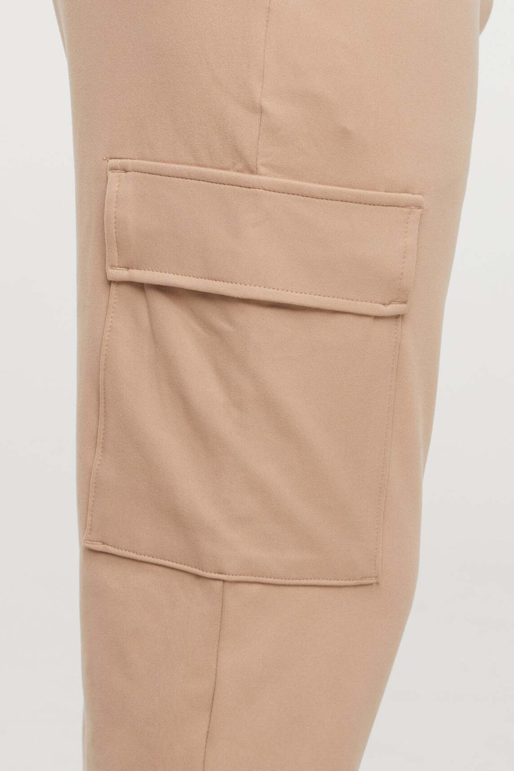 Balance Collection For Men Benjamin Jogger, alternate angle view, showing visible design features and texture of the soft knit fabric.. #color_dune