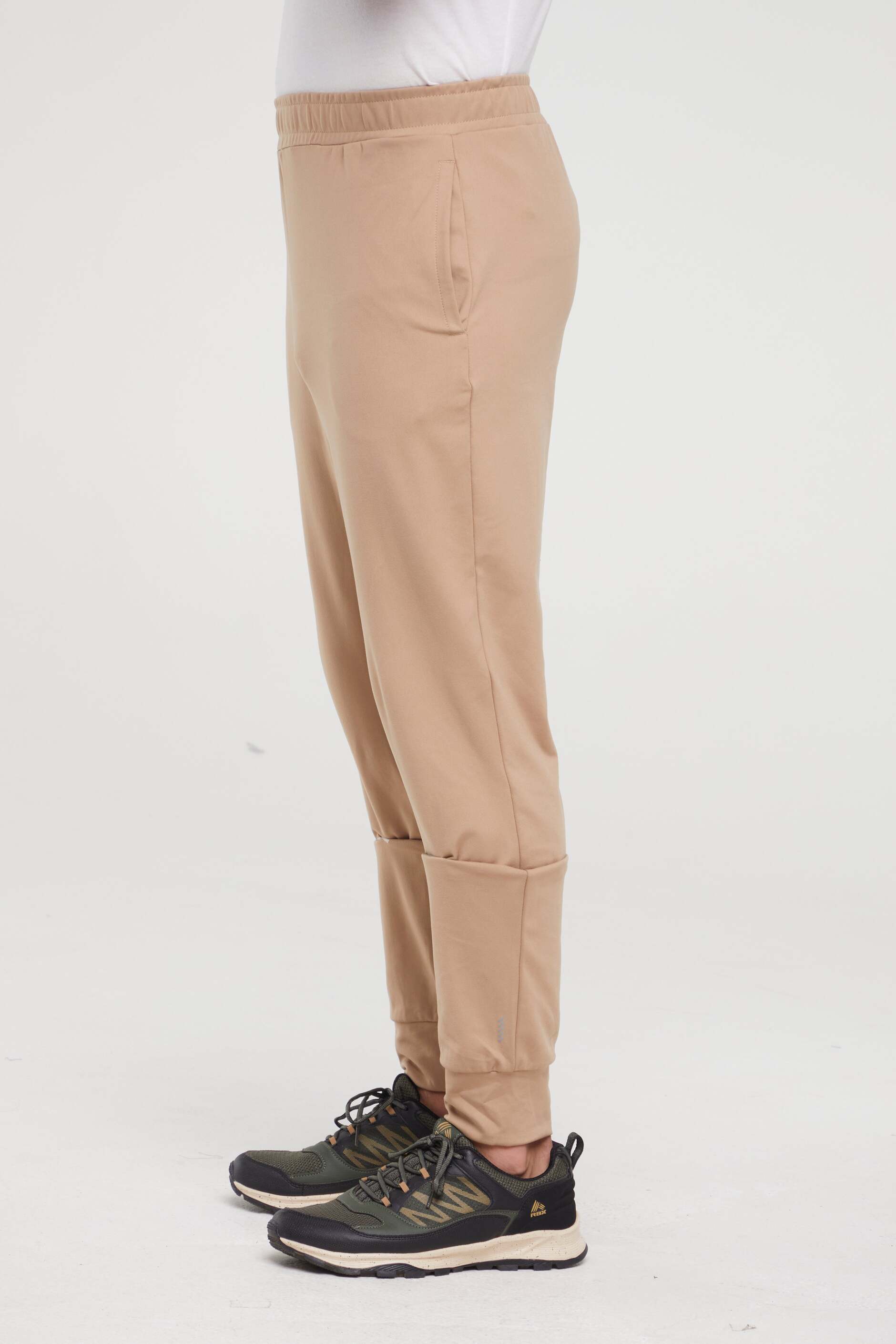 Balance Collection For Men Benjamin Jogger, alternate angle view, showing visible design features and texture of the soft knit fabric.. 