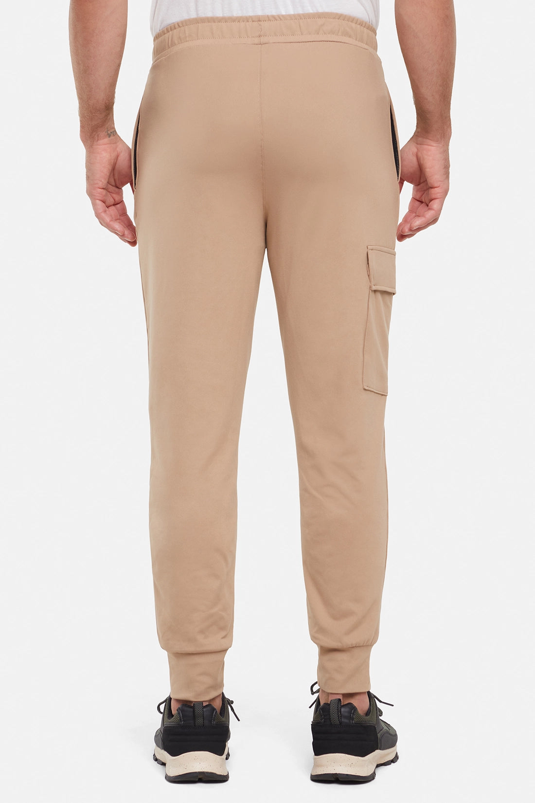 Balance Collection For Men Benjamin Jogger, alternate angle view, showing visible design features and texture of the soft knit fabric.. 