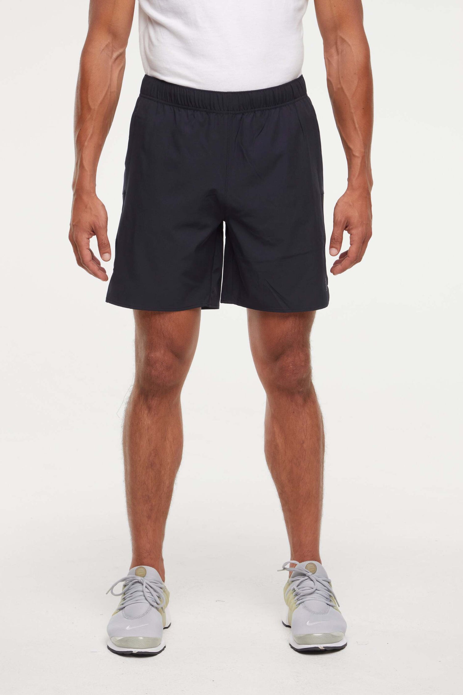 Balance Collection For Men Freddie Short, alternate angle view, showing visible design features and texture of the soft knit fabric.. 