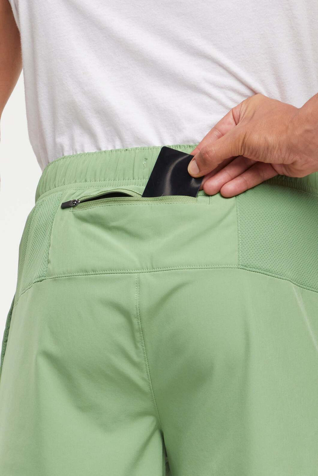 Balance Collection For Men Miguel Short, alternate angle view, showing visible design features and texture of the soft knit fabric.. #color_kashmir