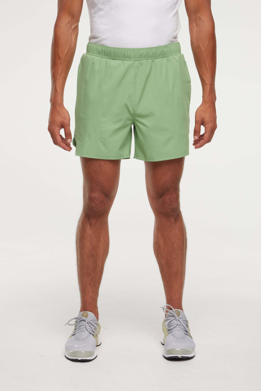 Balance Collection For Men Miguel Short, alternate angle view, showing visible design features and texture of the soft knit fabric.. #color_kashmir