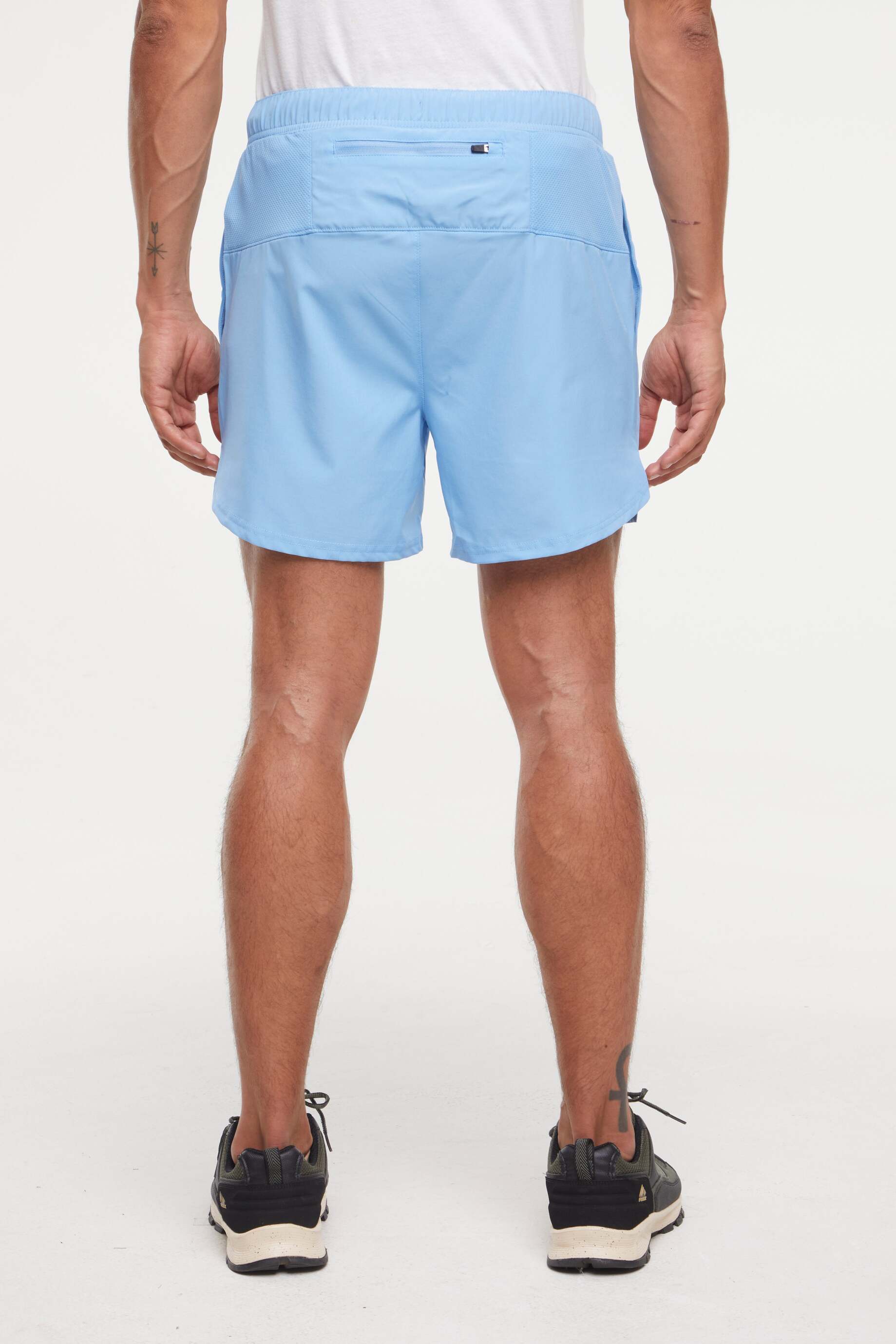 Balance Collection For Men Miguel Short, alternate angle view, showing visible design features and texture of the soft knit fabric.. 