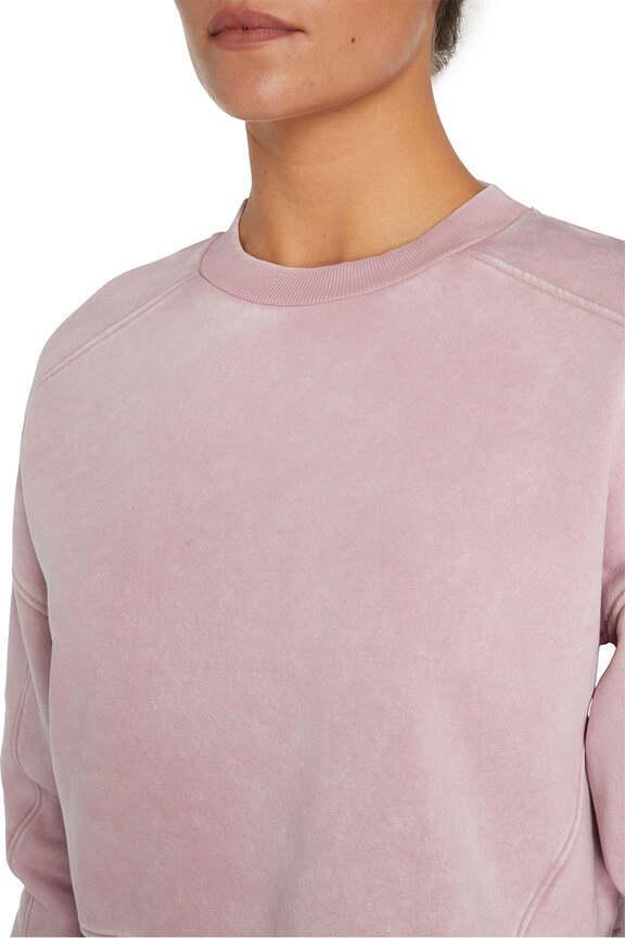 Balance Collection Max Sweatshirt, alternate angle view, showing visible design features and texture of the soft knit fabric.. 