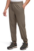 Balance Collection For Men Calvin Jogger, alternate angle view, showing visible design features and texture of the soft knit fabric.. #color_bungee-cord