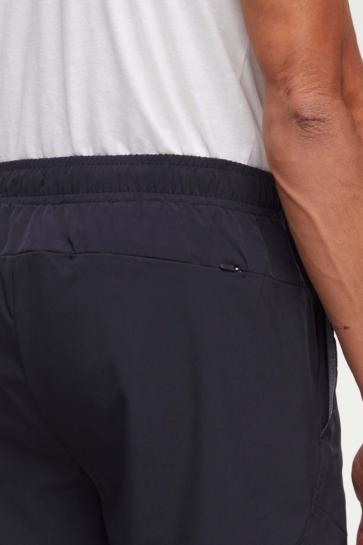 Balance Collection For Men Pablo Short, alternate angle view, showing visible design features and texture of the soft knit fabric.. 