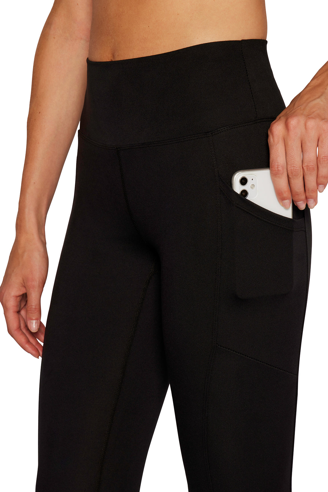 Balance Collection Easy Eclipse Side Pocket Mid Calf Capri – Marika