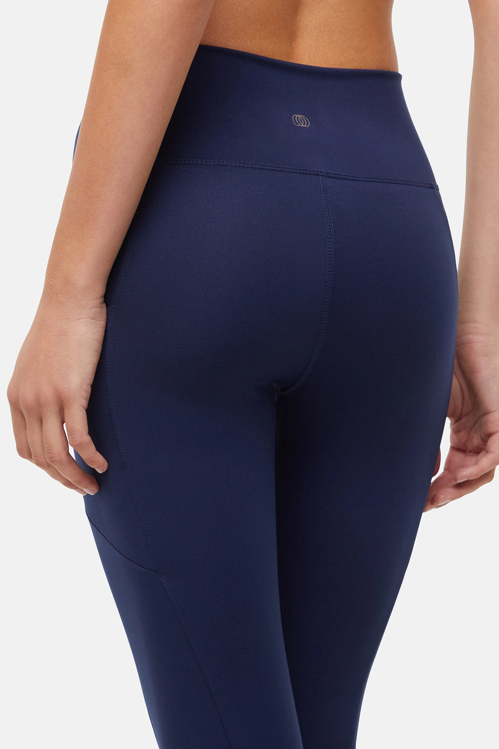 Balance Collection Easy Eclipse Side Pocket Mid Calf Capri - Peacoat