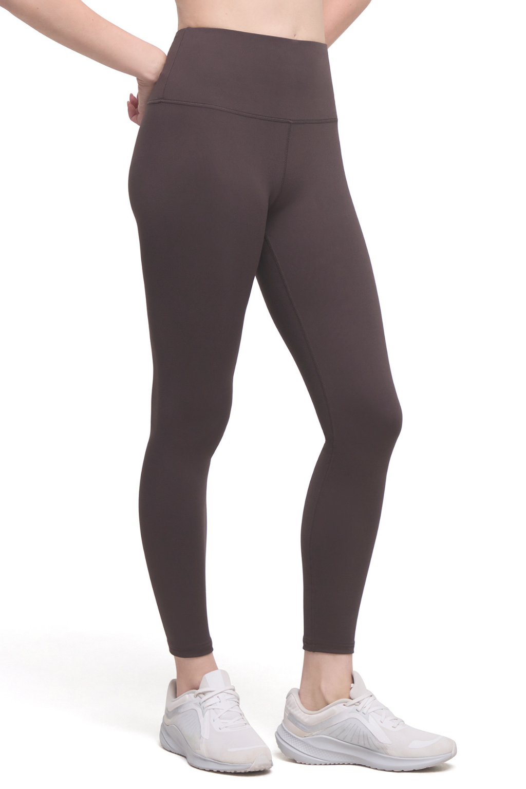 Balance Collection Basic High-Rise Tummy Control Legging - Black Coffee