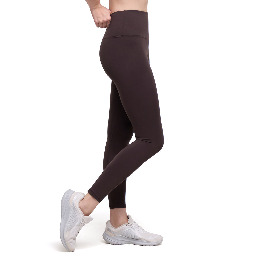 Balance Collection Basic High-Rise Tummy Control Legging - Black Coffee