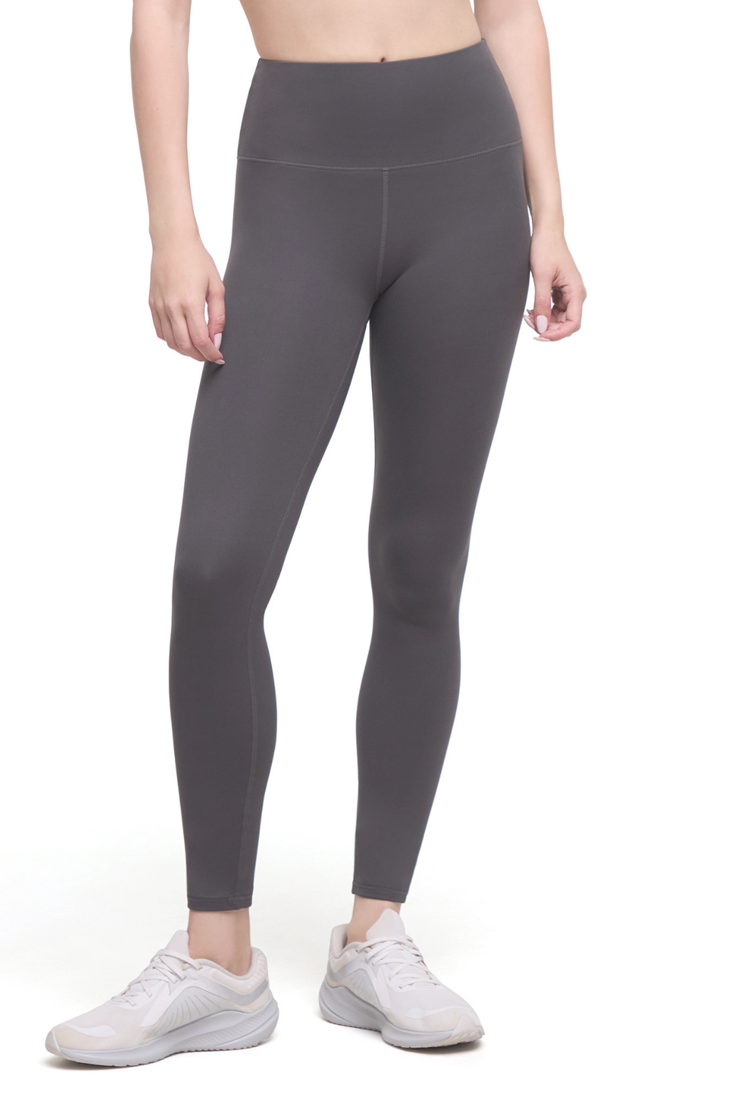 Balance Collection Basic High-Rise Tummy Control Legging - Forged Iron