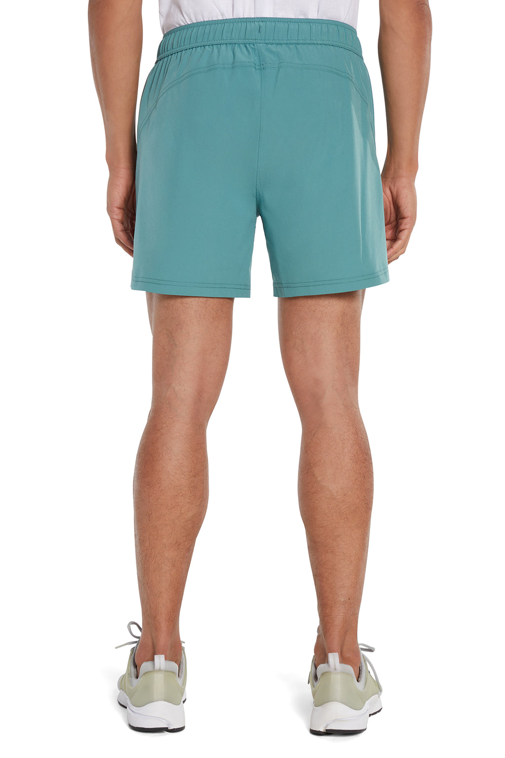 Balance Collection For Men Distance Short - Sagebrush Green, side view showing pocket placement, showing visible design features and texture of the.. #color_sagebrush-green