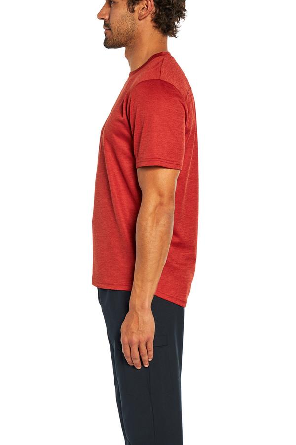 Balance Collection For Men Base Tee, alternate angle view, showing visible design features and texture of the soft knit fabric.. 