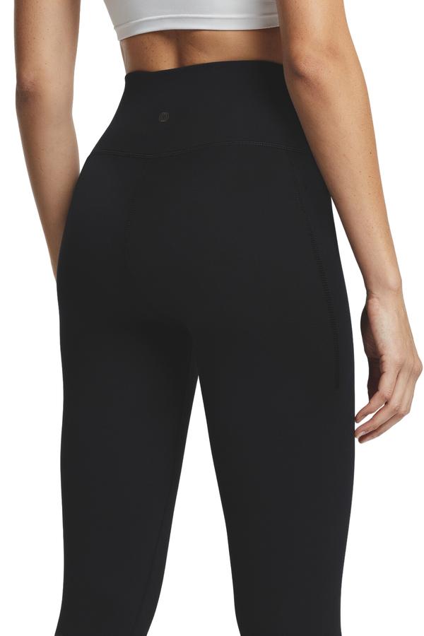 Balance Collection Sophia Side Pocket Legging, side view showing pocket placement, showing visible design features and texture of the stretch knit..