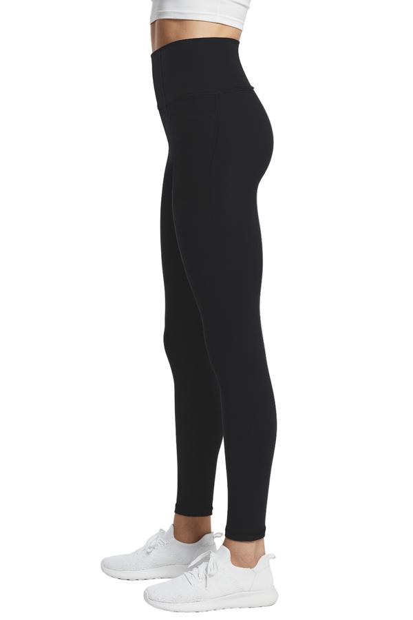 Balance Collection Sophia Side Pocket Legging, alternate angle view, showing visible design features and texture of the stretch knit fabric..