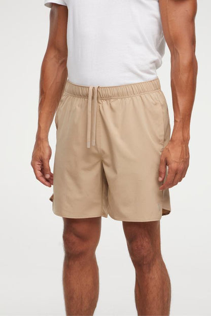 Balance Collection For Men Freddie Short, alternate angle view, showing visible design features and texture of the soft knit fabric.. 
