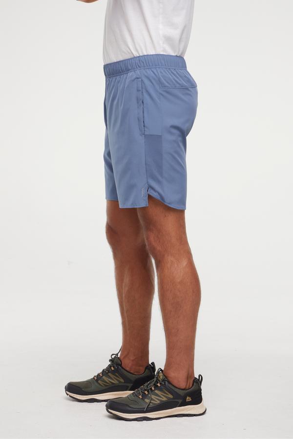 Balance Collection For Men Freddie Short, alternate angle view, showing visible design features and texture of the soft knit fabric.. 