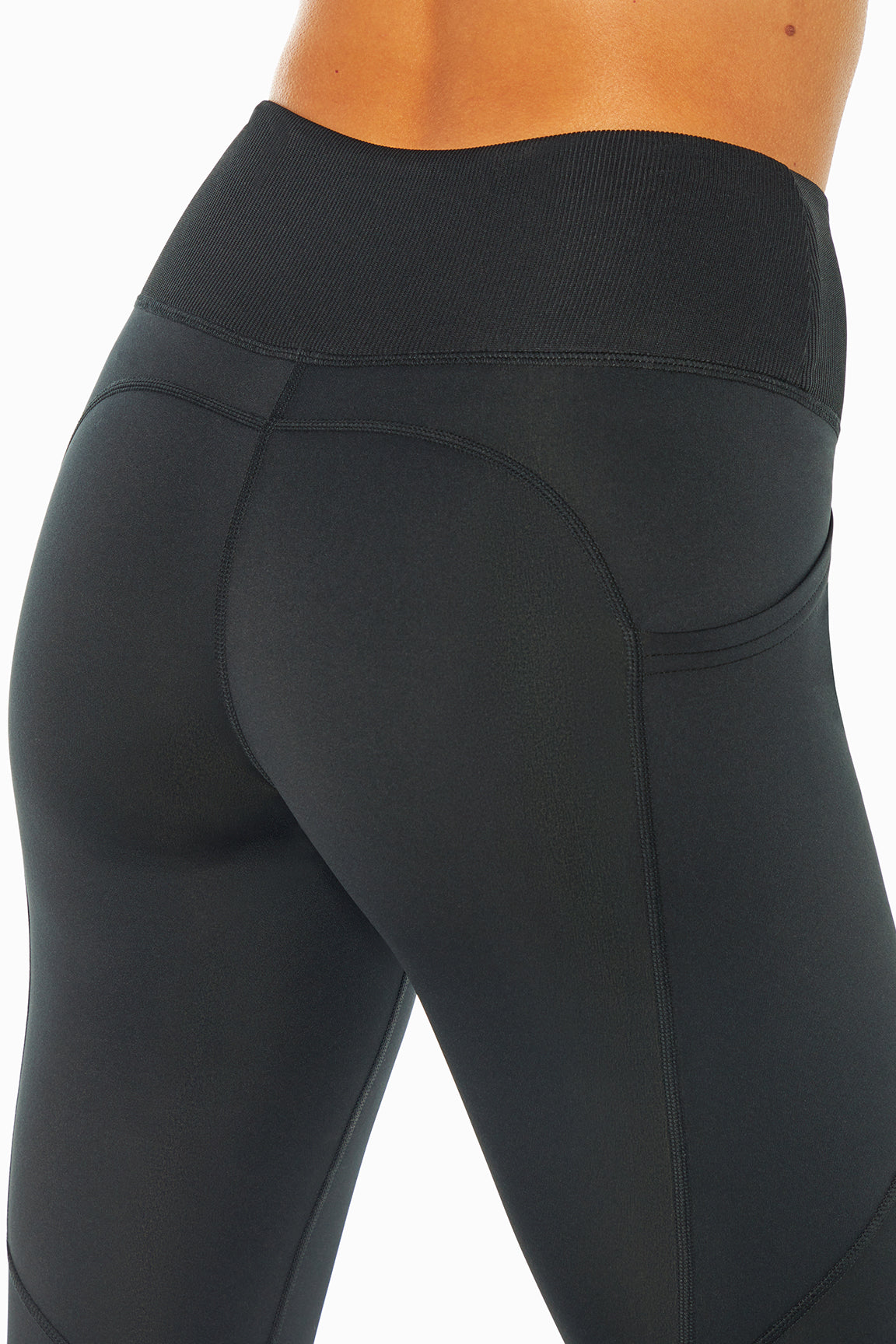 Marika, Pants & Jumpsuits, Marika Tek Womens Small X 27 Athletic Cinched  Leggings Yoga Pants Black Blue
