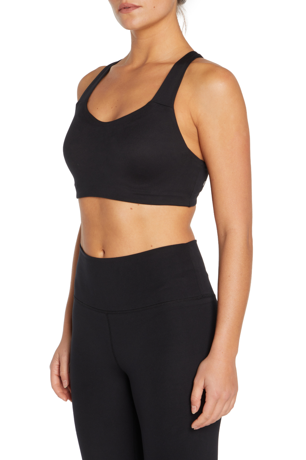 Willow Molded Bra, alternate angle view, showing visible design features and texture of the soft knit fabric..
