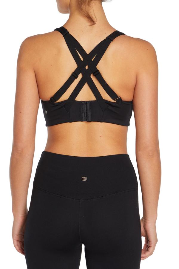 Willow Molded Bra, alternate angle view, showing visible design features and texture of the soft knit fabric.. 