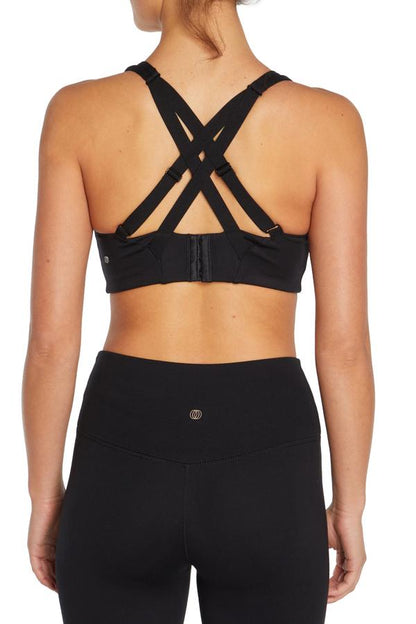 Willow Molded Bra, alternate angle view, showing visible design features and texture of the soft knit fabric.. 