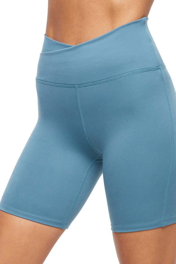 Lotus Zen Bermuda - Tapestry, alternate angle view, showing visible design features and texture of the soft knit fabric.. 